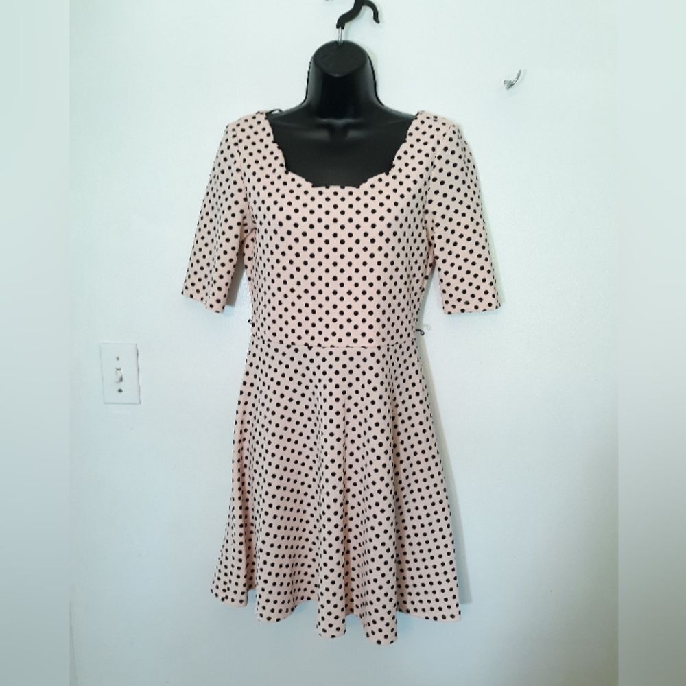 City Triangles polka dot dress
